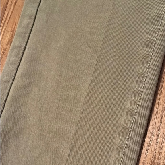 Chino Chic Khaki Straight Leg Women's Pants - Picture 6 of 14